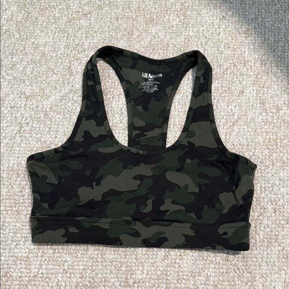 ALL ACCESS Center Stage Camo Sports Bra - Picture 1 of 2